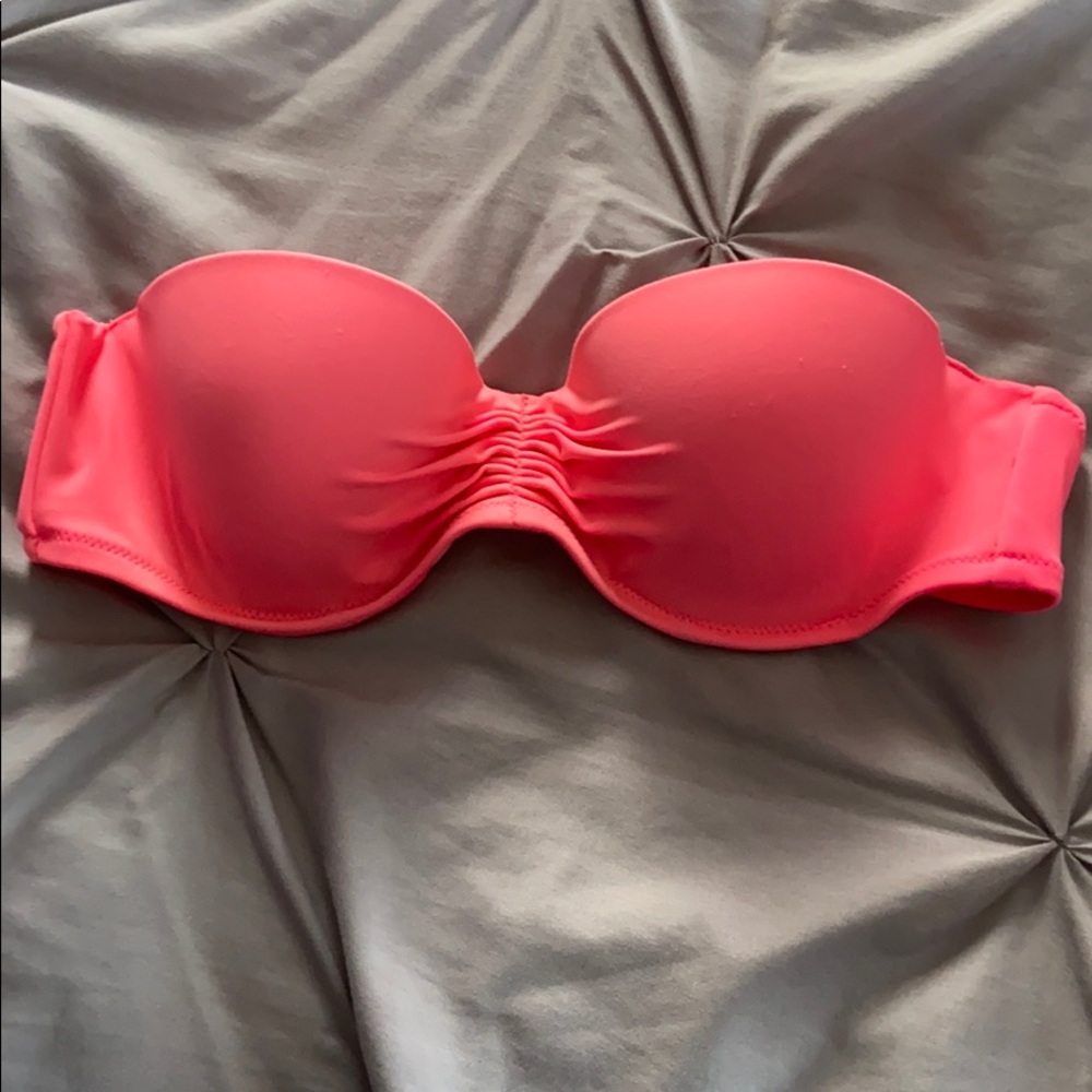 Victoria’s Secret Strapless, Push-up Swimsuit Top